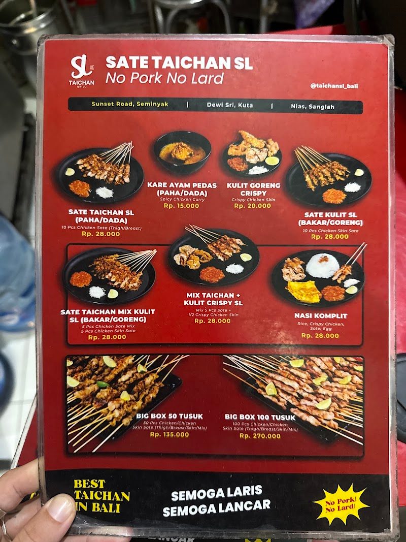 Sate Taichan SL Bali (Seminyak)