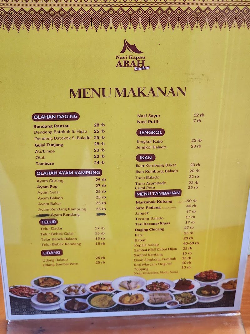 Nasi Kapau Abah (RM Nasi Kapau Abah)