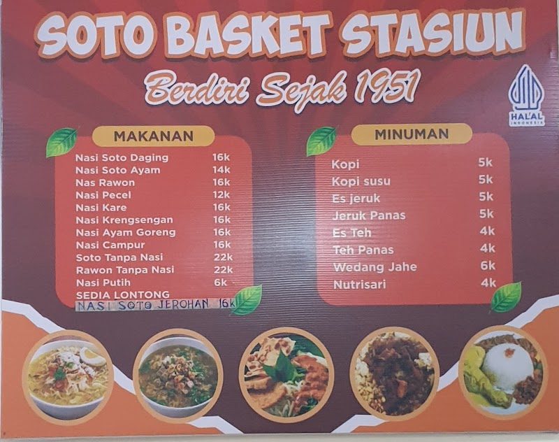 Soto Basket Stasiun
