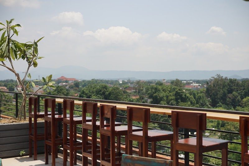 teaLOGi Sky View (Rooftop apartment cafe, Babarsari)