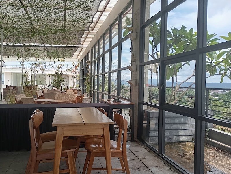 teaLOGi Sky View (Rooftop apartment cafe, Babarsari)