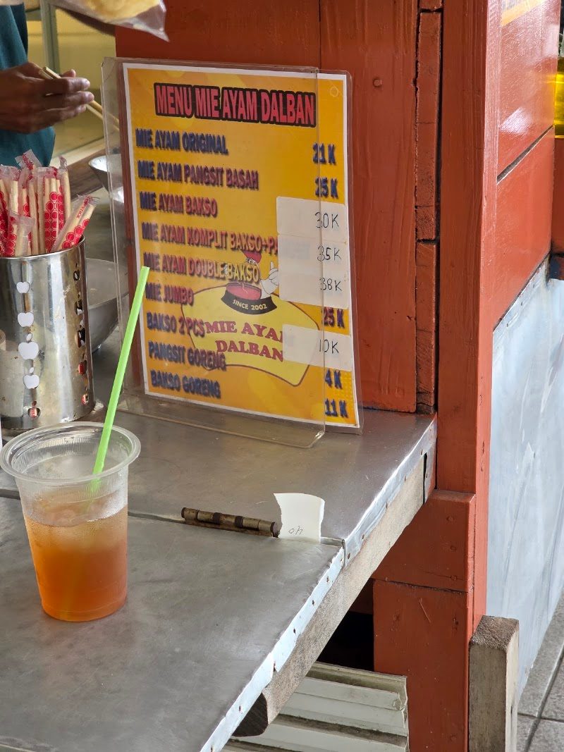 Mie Ayam Dalban Kelapa Gading