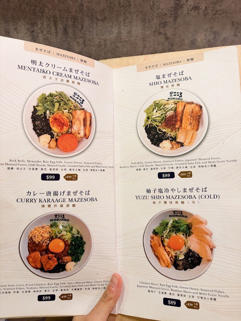 Kokoro Tokyo Mazesoba (Sha Tin)