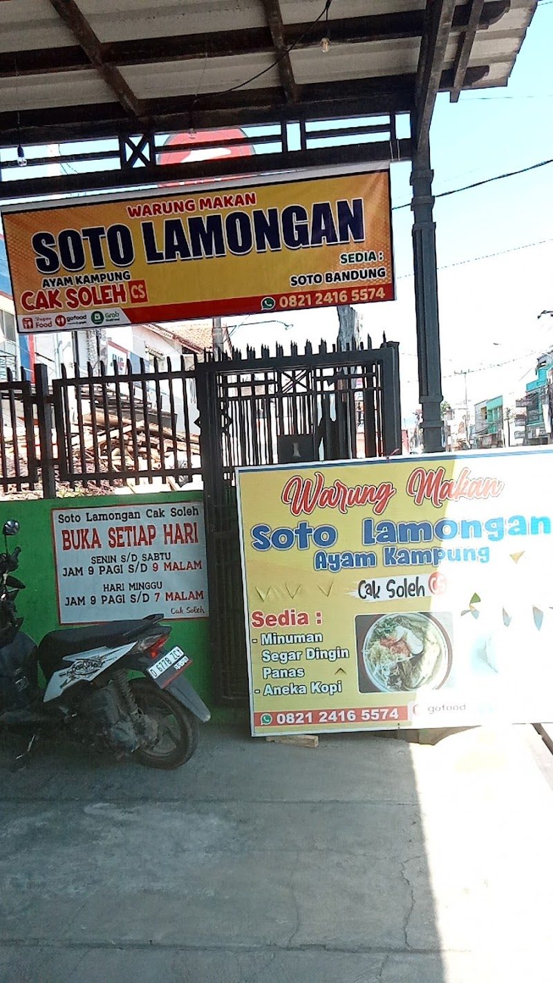 Soto Lamongan Cak Soleh (CS)